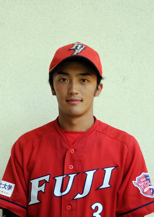 富士大・吉田開外野手（2019年9月8日撮影）