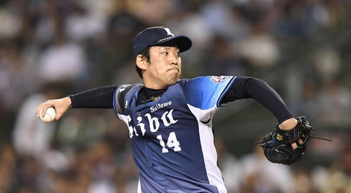 西武増田達至（2019年8月24日撮影）