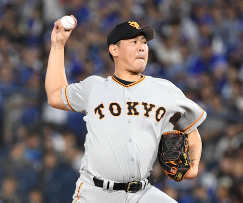 巨人山口俊（2019年9月20日）