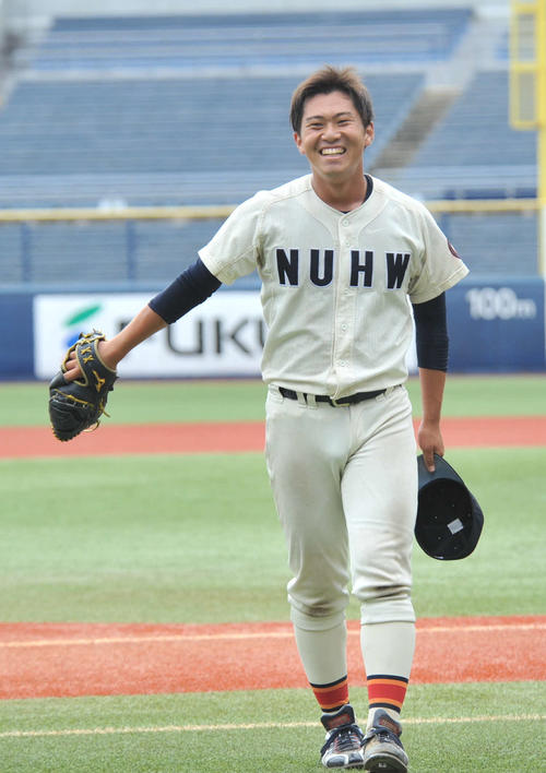 新潟医療福祉大 桐敷がリーグ記録に並ぶ18ｋ完封 アマ野球写真ニュース 日刊スポーツ