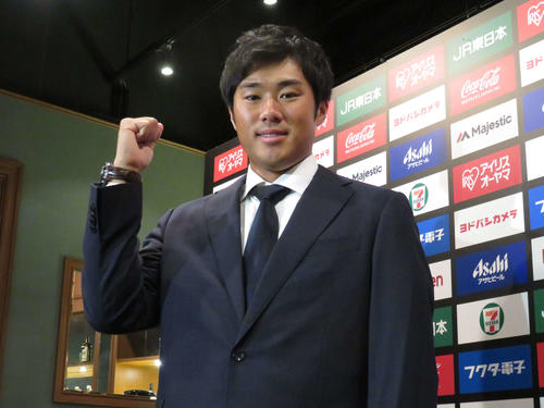 支配下選手契約を結んだ由規（2019年7月29日撮影）