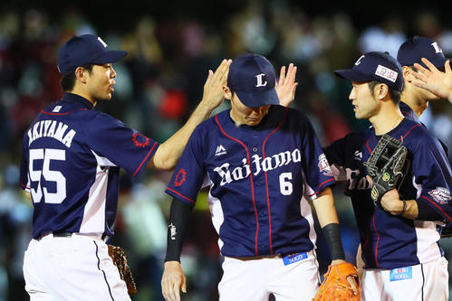 西武秋山、源田、外崎