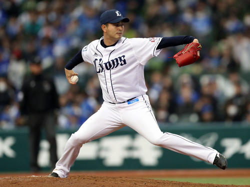 西武大石達也（2019年3月24日撮影）