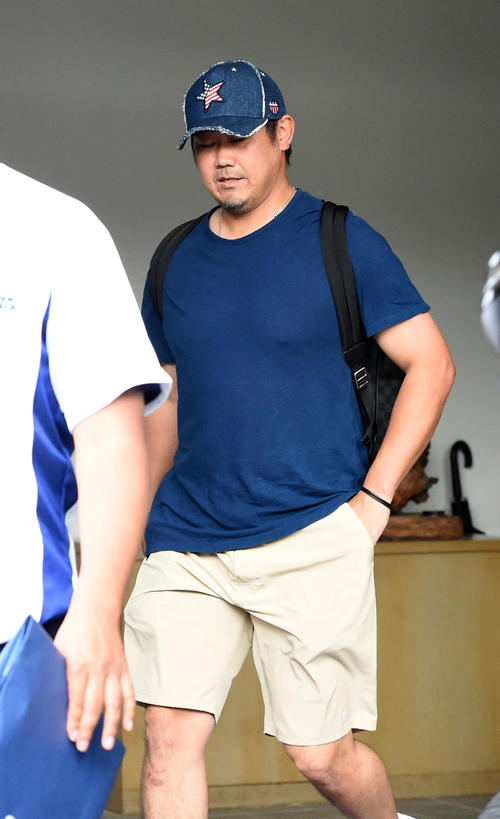 中日松坂大輔（2019年9月27撮影）