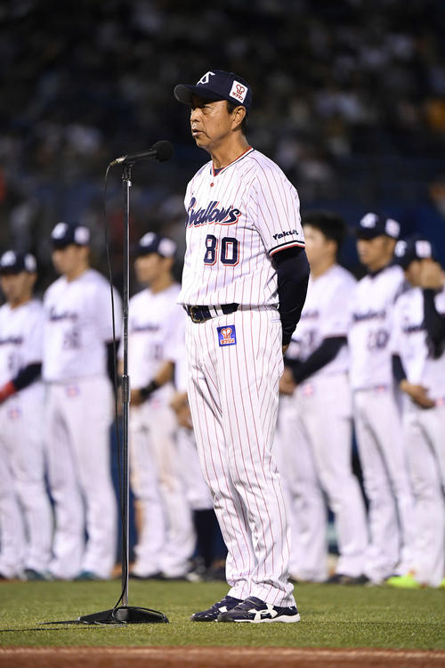 ヤクルト小川前監督（2019年9月28日撮影）