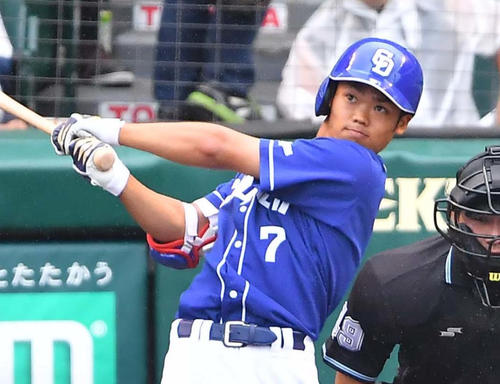 中日根尾昴