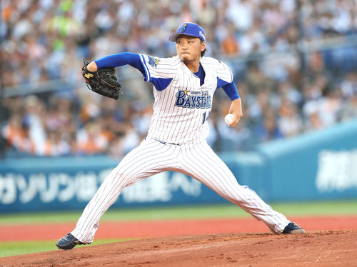 DeNA石田健大（2019年8月3日撮影）
