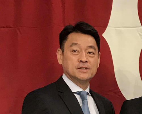 巨人長谷川スカウト部長（18年11月12日撮影）