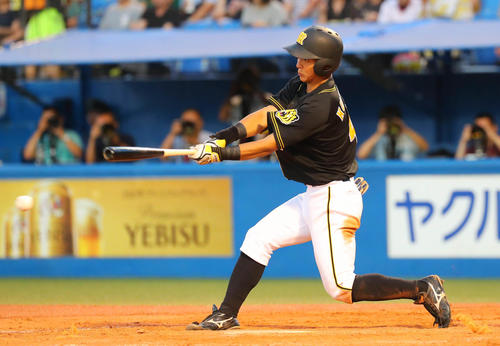 阪神熊谷敬宥（2018年6月30日撮影）