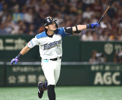 日本ハム大田泰示（2019年9月12日撮影）