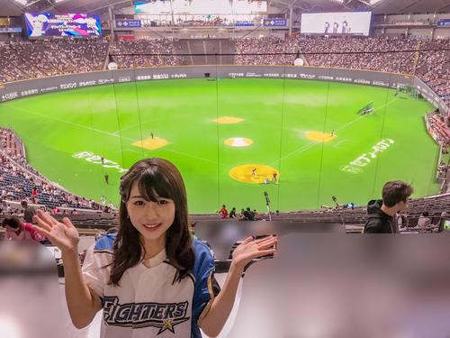 札幌ドームの初観戦！