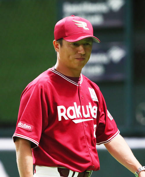 楽天平石監督（2019年10月6日撮影）