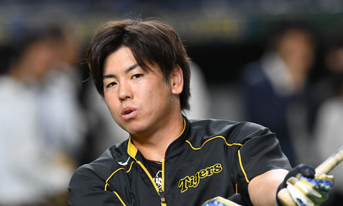 阪神梅野隆太郎（2019年10月11日撮影）