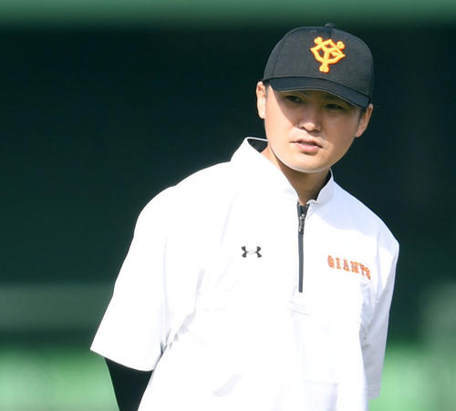 巨人杉内コーチ（2018年10月27日撮影）
