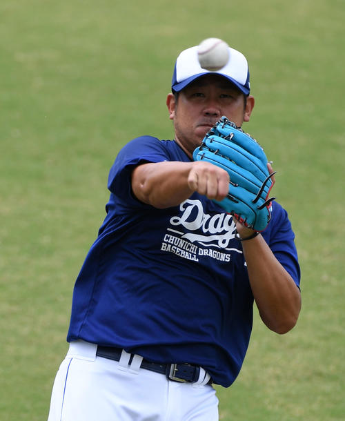 中日松坂大輔（2019年9月5日撮影）