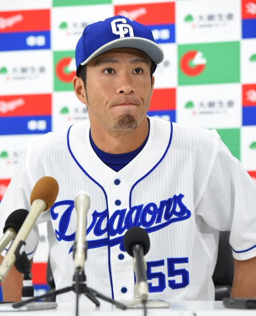 9月の月間MVPを受賞した福田永将（撮影・森本幸一）