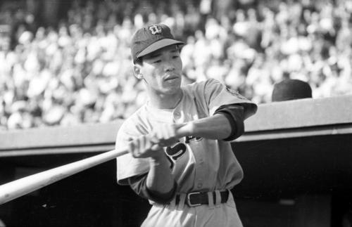 選手時代の山本哲也氏（57年撮影）