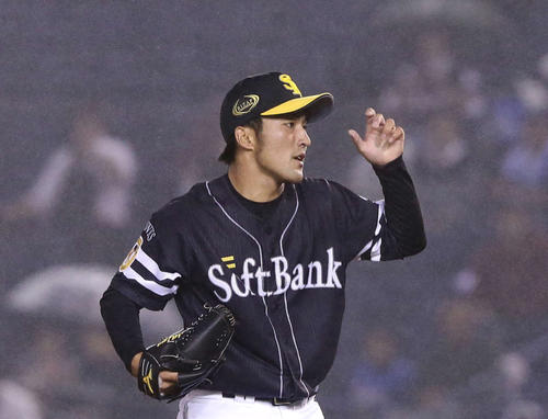 ソフトバンク島袋（2015年9月25日撮影）