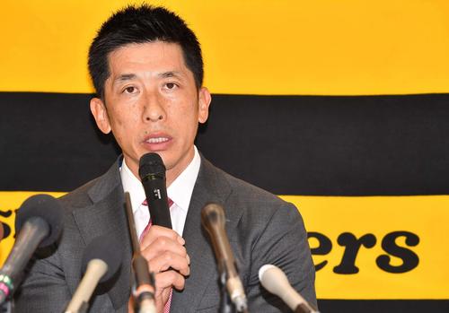 阪神矢野燿大監督（2019年10月18日撮影）