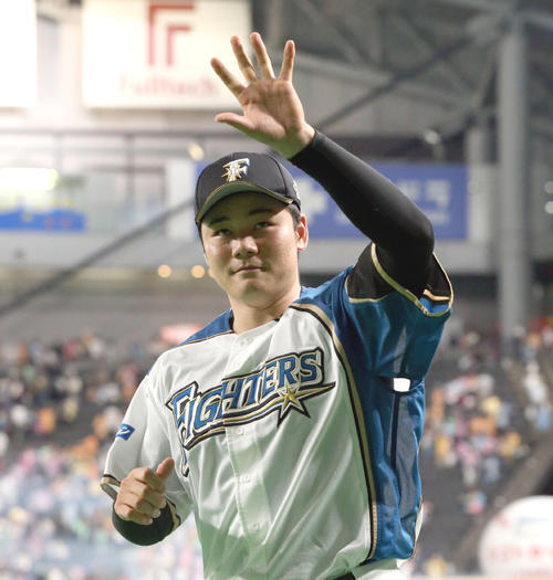 日本ハム清宮幸太郎（2019年9月15日撮影）