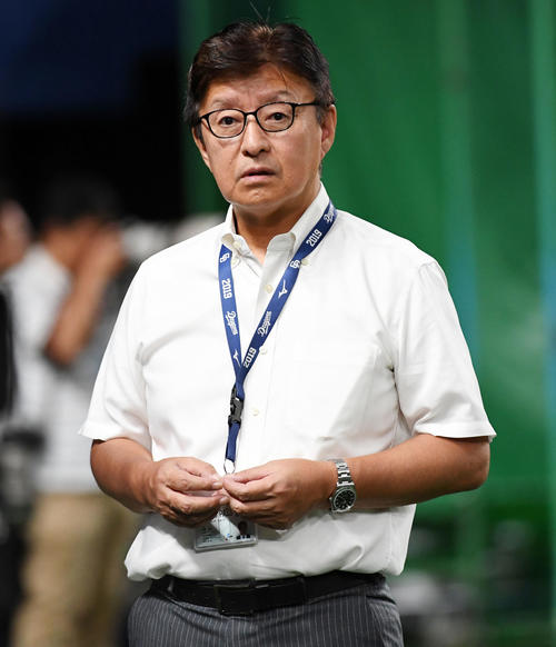 中日の加藤宏幸球団代表