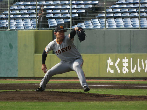 巨人桜井俊貴（2019年10月14日撮影）