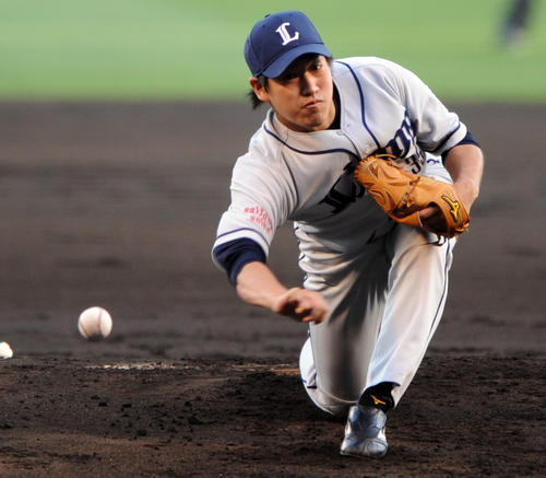 西武時代に甲子園球場で登板した牧田