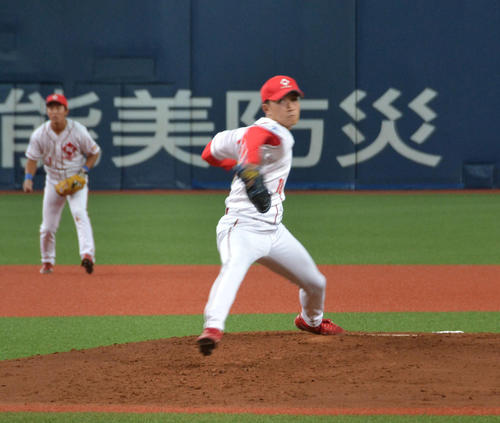 先発した日本生命・高橋拓巳投手