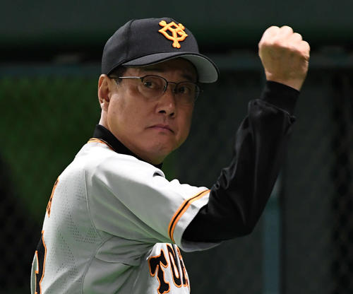 巨人原辰徳監督（19年10月撮影）
