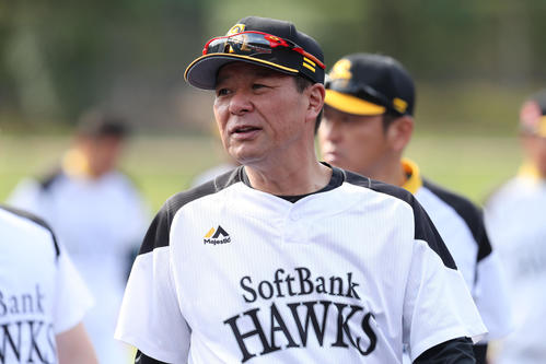ソフトバンク森浩之ヘッドコーチ（2019年11月1日撮影）