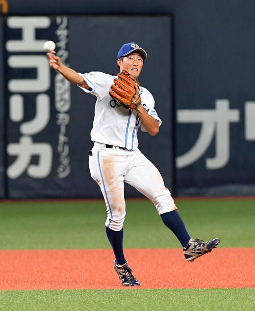 楽天ドラフト1位の大阪ガス・小深田大翔（2019年11月3日撮影）