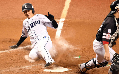 西武金子侑司（2019年10月10日撮影）
