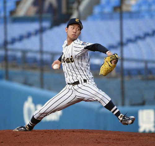 東海大・山崎伊織（2019年10月28日撮影）