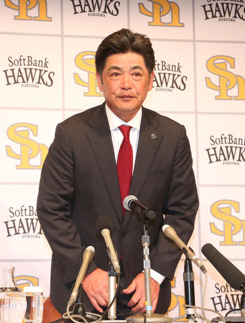 2年連続4度目の「正力松太郎賞」を喜ぶ工藤公康監督（撮影・梅根麻紀）