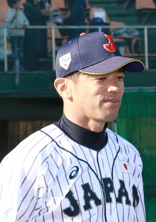 侍ジャパン建山コーチ（2017年12月10日撮影）