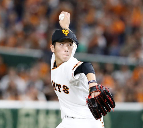 巨人戸郷翔征（2019年10月11日）