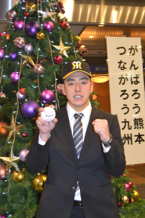 東海大九州・小川は、熊本地震で被災した熊本県のためにも活躍で恩返しを誓う（撮影・望月千草）