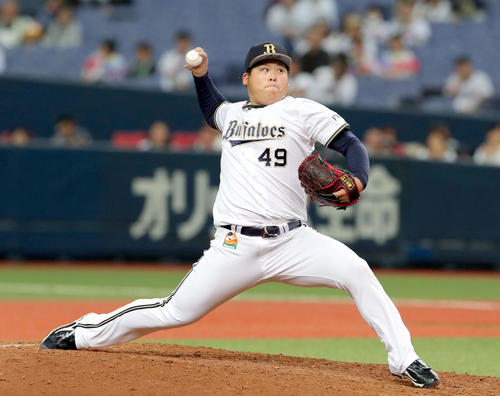 オリックス沢田圭佑（2019年4月17日撮影）　　