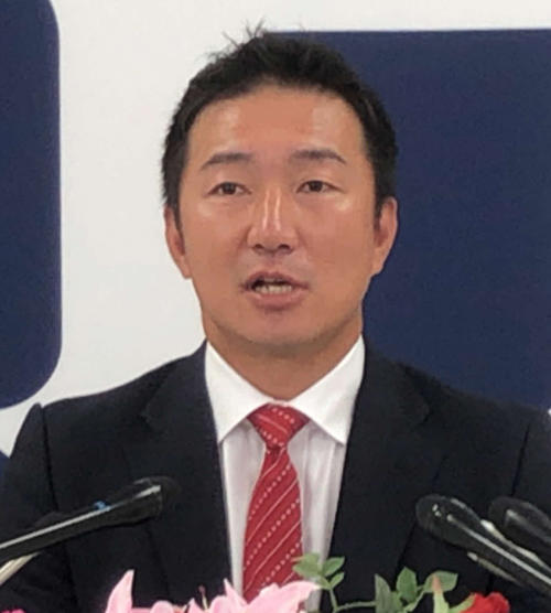 広島横山竜士コーチ（19年10月撮影）