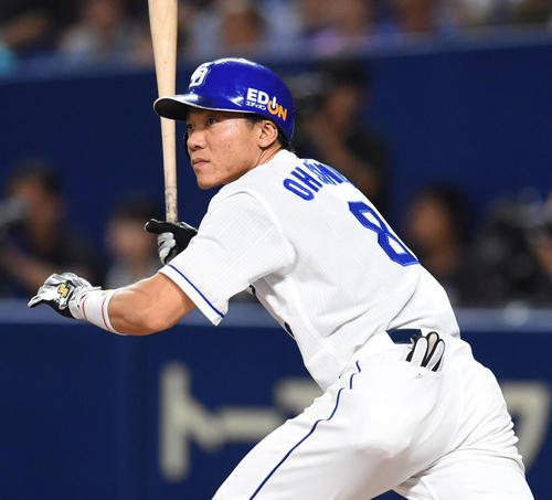 中日大島洋平（2019年9月25日撮影）