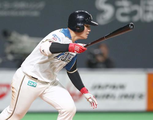 日本ハム清宮幸太郎（2019年9月26日撮影）