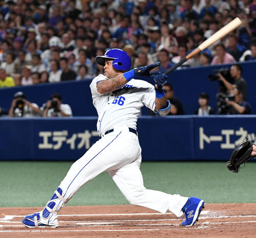 中日対ビシエド（2019年9月7日撮影）