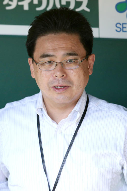 谷本球団副社長兼本部長（2019年10月28日撮影）