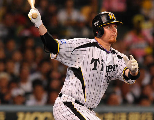 阪神時代のブラゼル（2012年6月11日撮影）