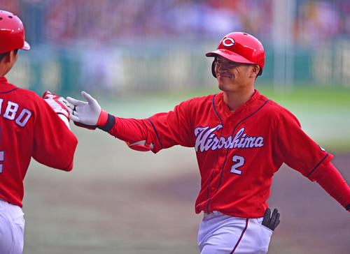 田中広輔（2019年7月5日撮影）