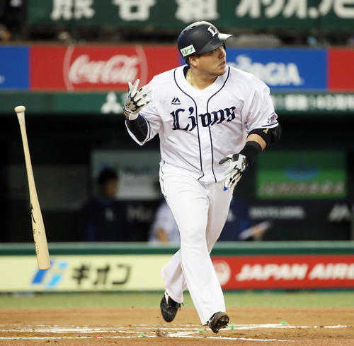 西武山川穂高（2019年10月13日撮影）