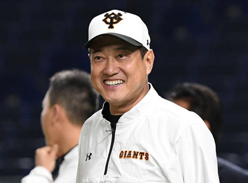 巨人原辰徳監督（2019年10月21日撮影）