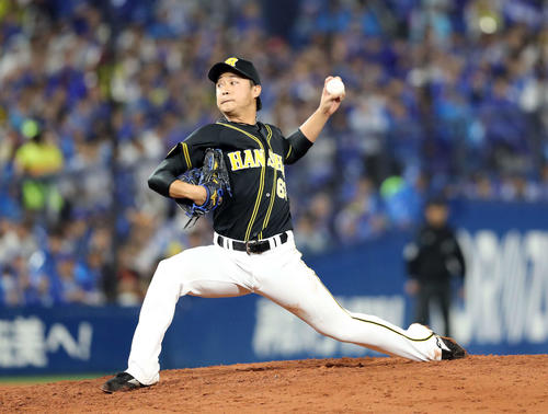 阪神島本浩也（2019年10月7日撮影）