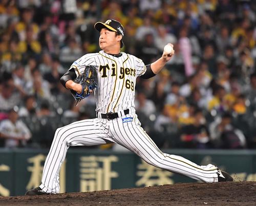 阪神島本浩也（2019年9月22日撮影）