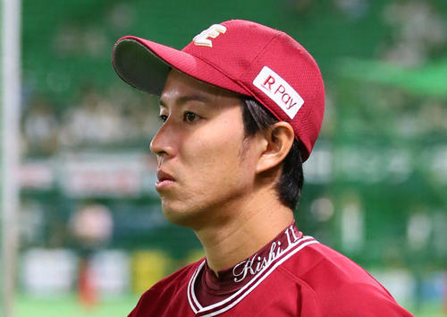 楽天岸孝之（2019年10月5日撮影）